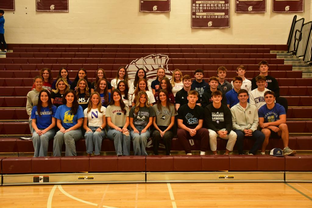 Garden City High School recognizes  34 student-athletes on Commitment Day